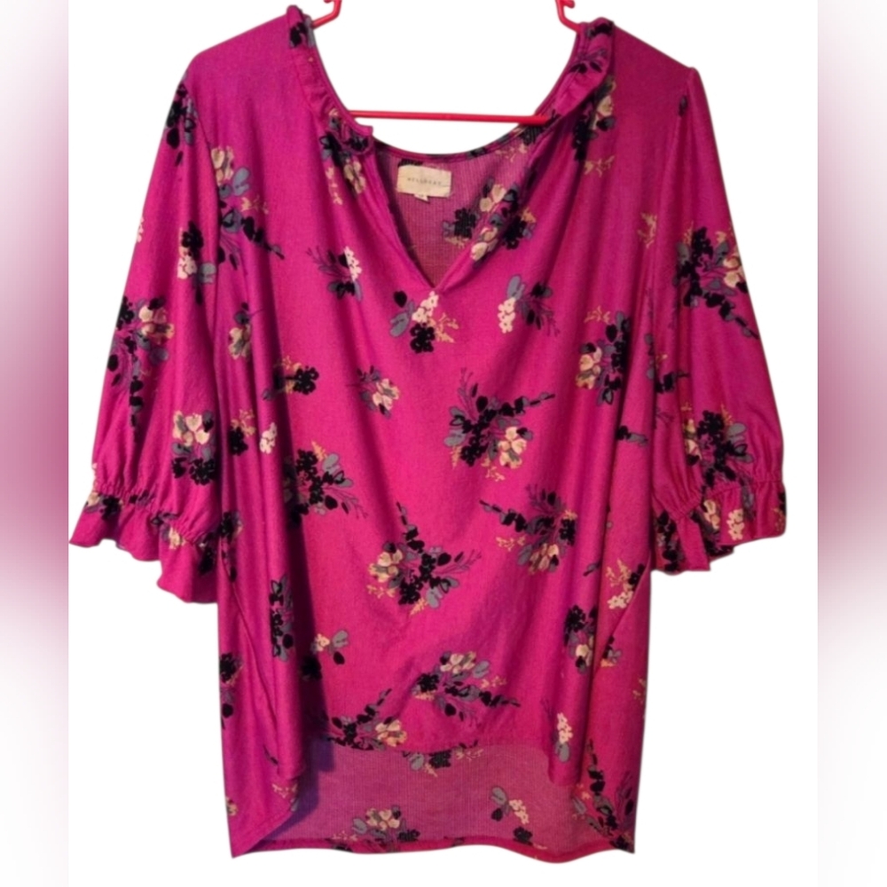 Floral Pink Women's Top
